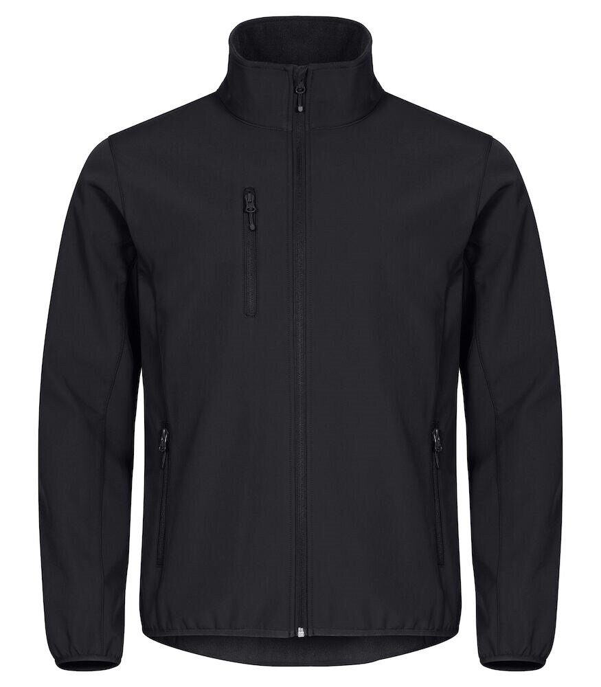 Clique softshell Classic jacket zwart XS