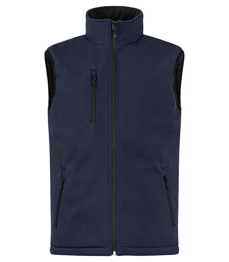Clique softshell bodywarmer dark navy XS