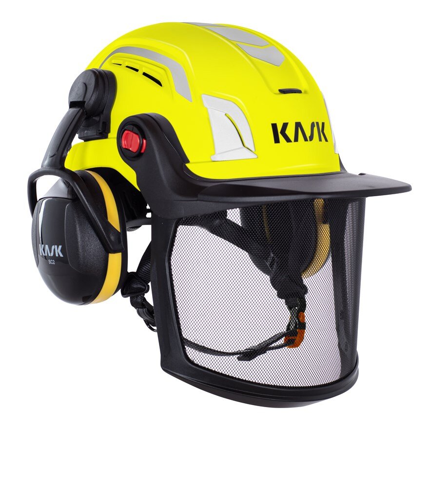 KASK veiligheidshelm zenith-X PL Combo geel