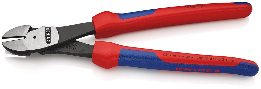 Knipex Kracht-zijsnijtang zwart 250mm