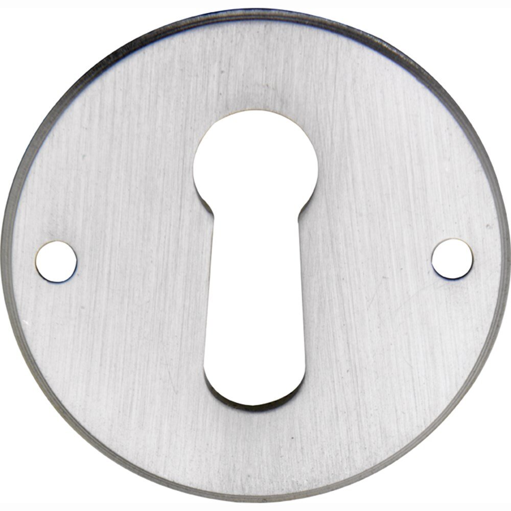 Wb sleutelrozet rond 30mm matnikkel