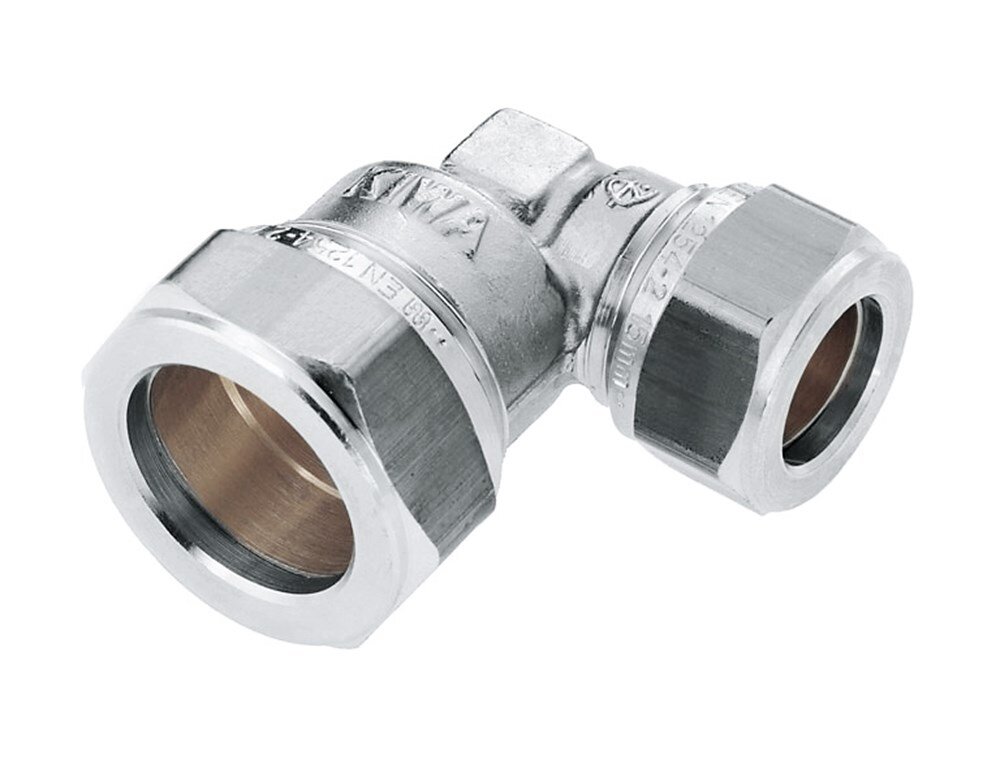 Vernikkelde knel knie       12x10mm
