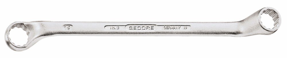 Gedore ringsleutel gebogen  16x17mm
