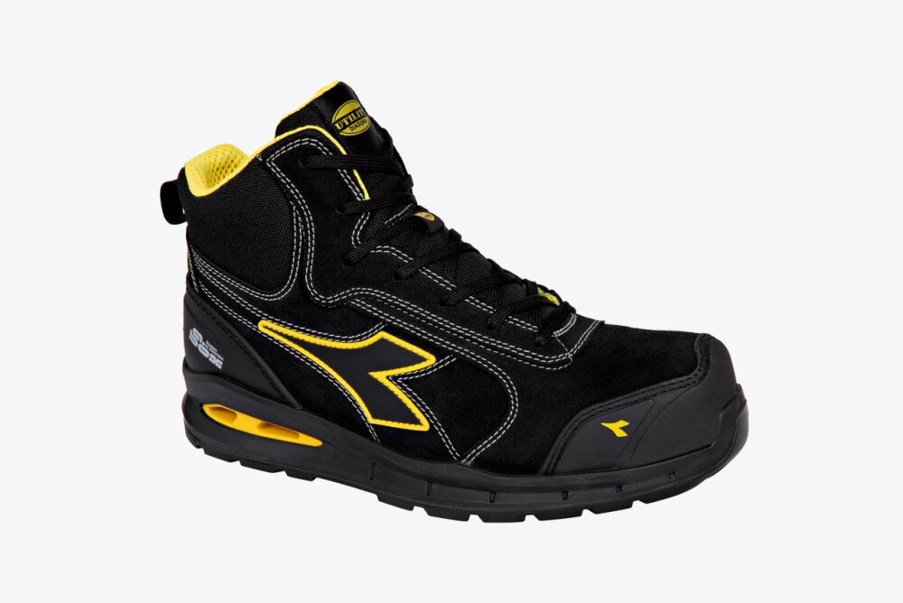 Diadora schoen RUN A.BOX MSTR S3S zwart 44