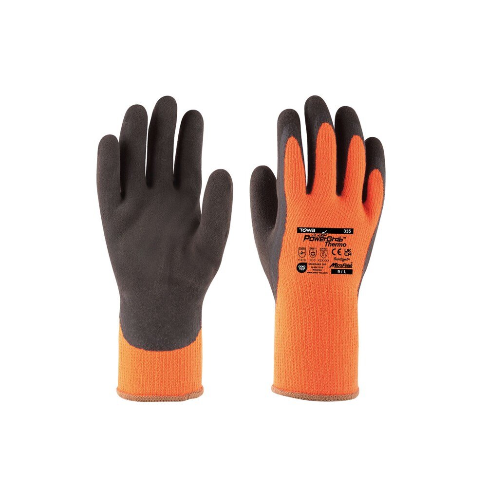 Towa Werkhandsch. PowerGrab Thermo 335, Mt 08
