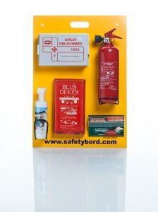 Safetybord m/verbanddoos b2 70x30mm