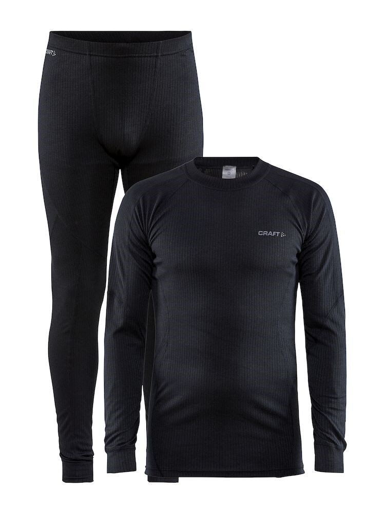 Craft CORE Warm Baselayer Set zwart XS