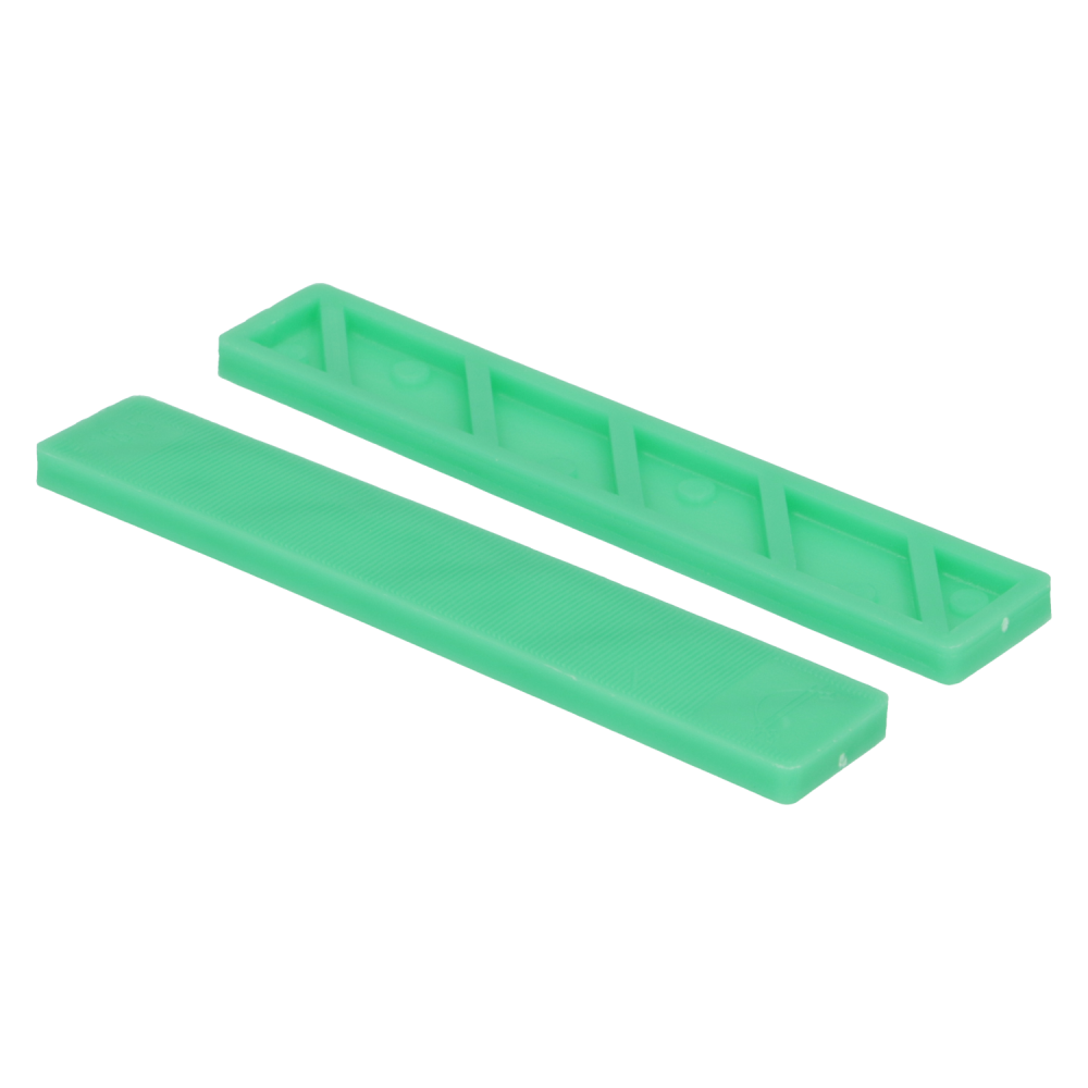 Glaswiggen 100x18.5x5mm groen (100)