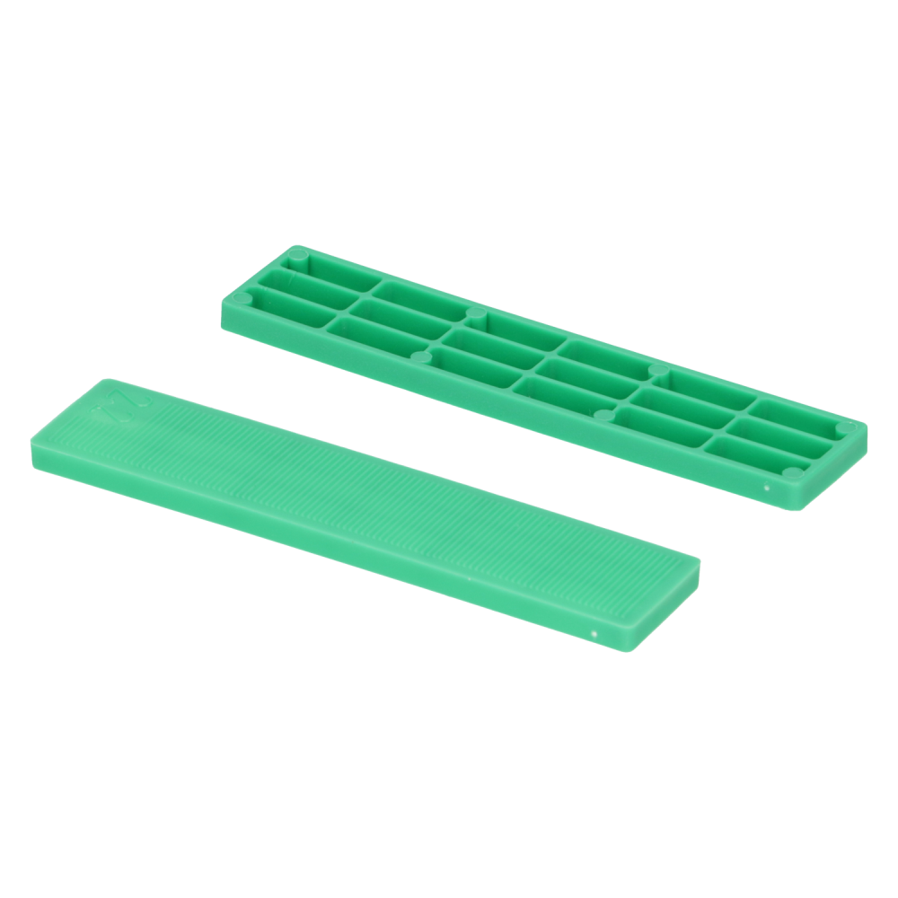 Glaswiggen 100x22x5mm groen (100)