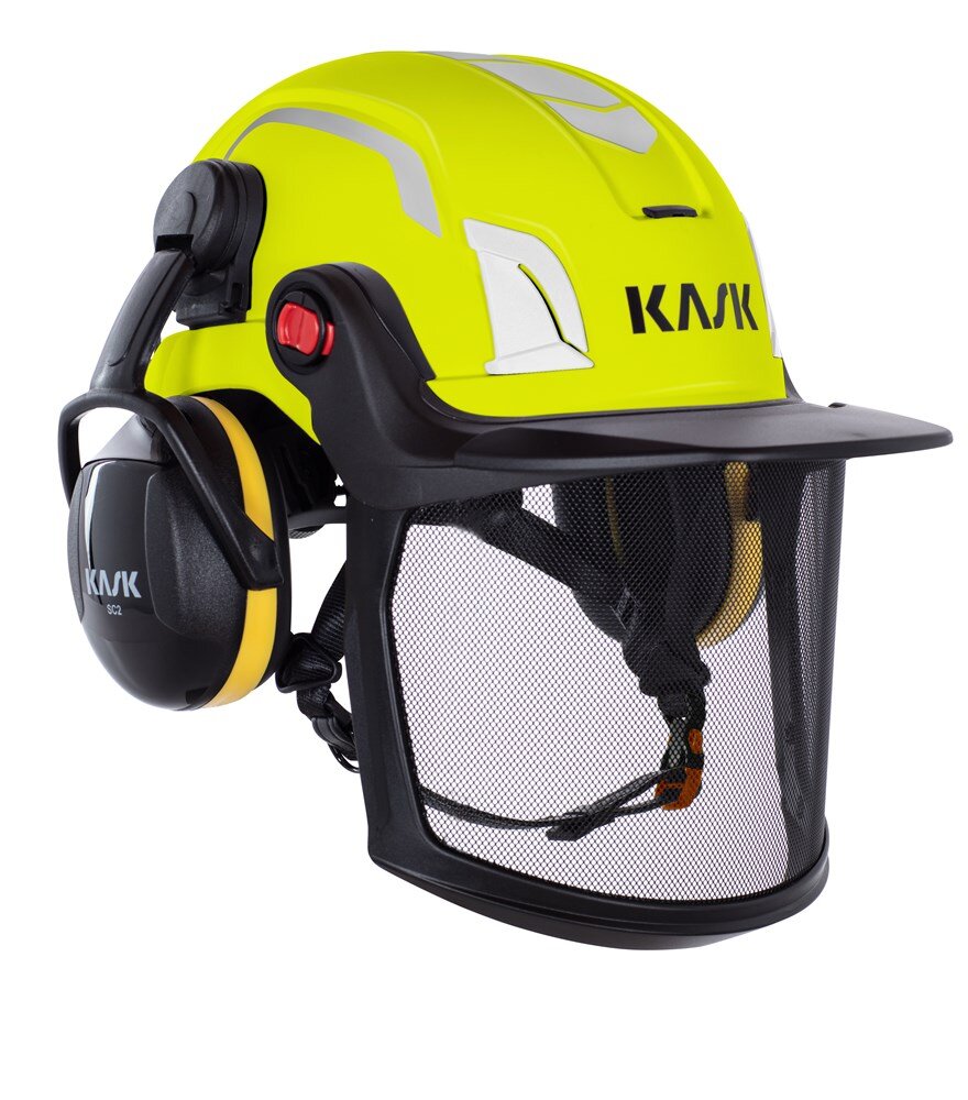 KASK veiligheidshelm zenith-X combo geel