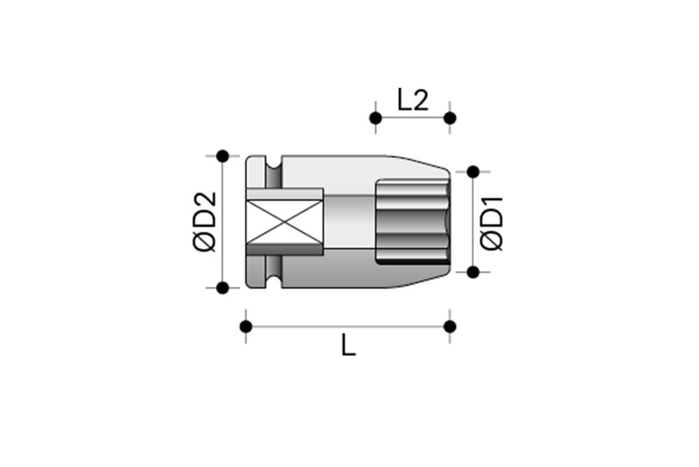 Rami slagmoerdop        12k 3/4"x19