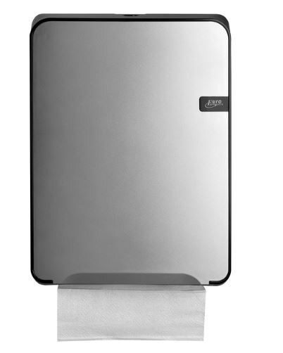 Handdoekdispenser Quartzline Q8 zilver 441192