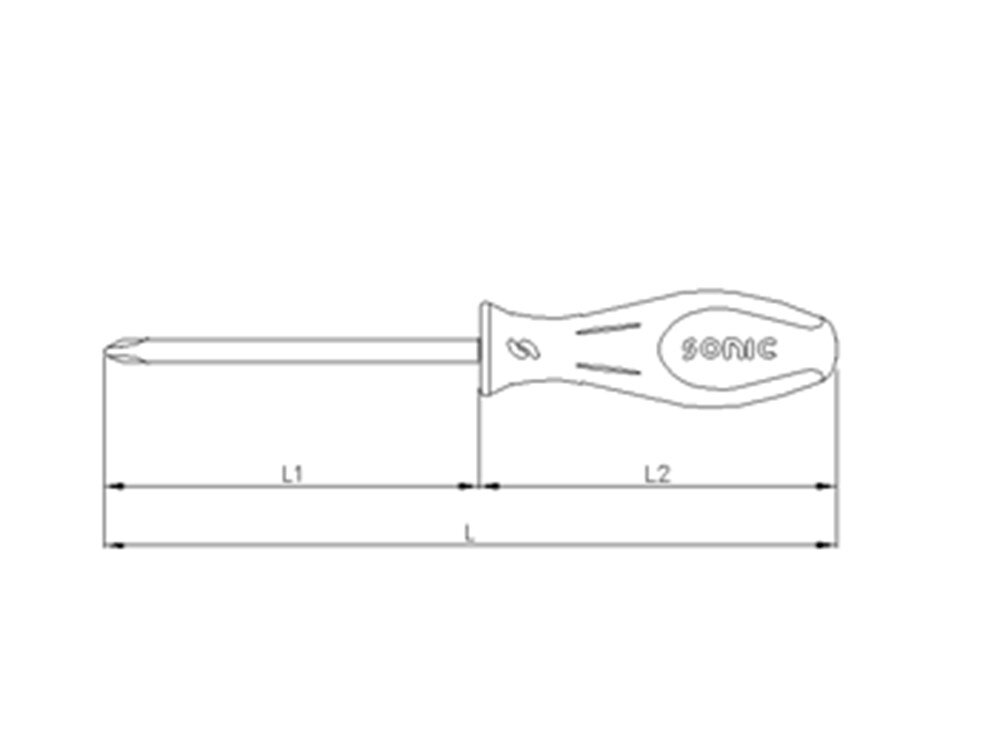 Sonic schroevendraaier Ph2 x 100mm