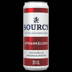 Sourcy rood sleek can 33cl (24)