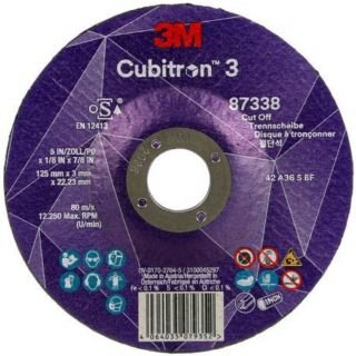 3m cubitron 3 doorslijpschijf 87963 125x2.5mm