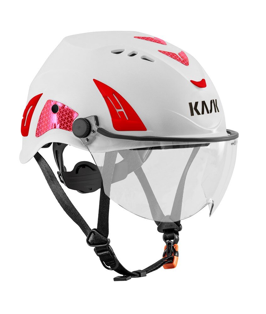KASK veiligheidshelm superplasma hp visor wit
