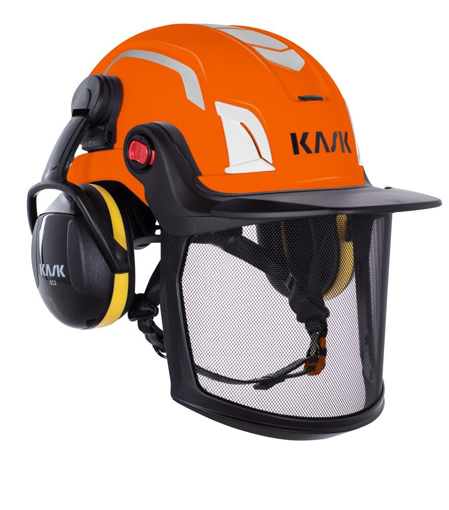 KASK veiligheidshelm zenith-X combo oranje