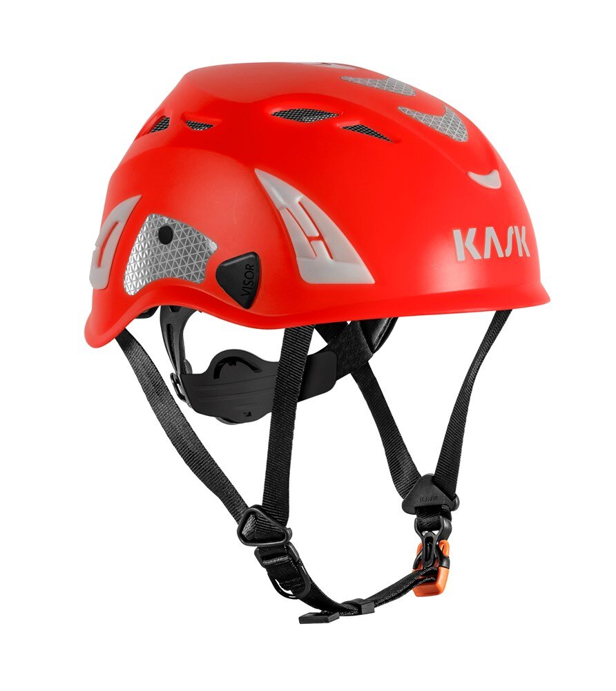 KASK veiligheidshelm Superplasma Hi-Viz rood