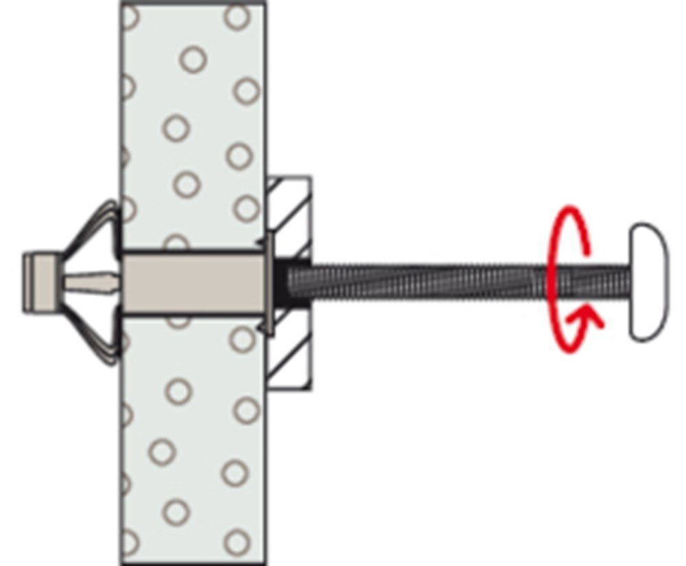 Fischer hollewandplug    hm 8x54 ss