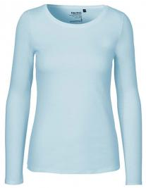 Neutral Dames Long Sleeve Shirt Light Blue XS