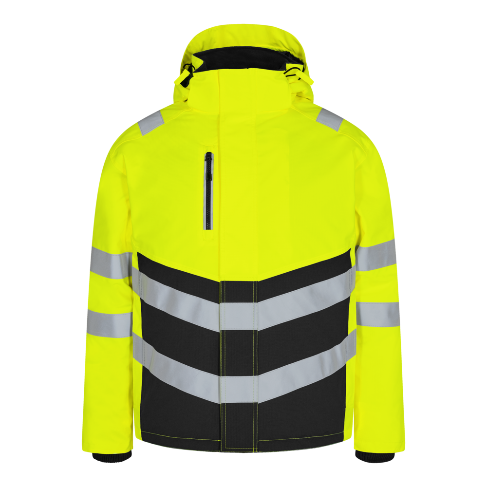 Engel safety winterjack geel/zwart 2XL