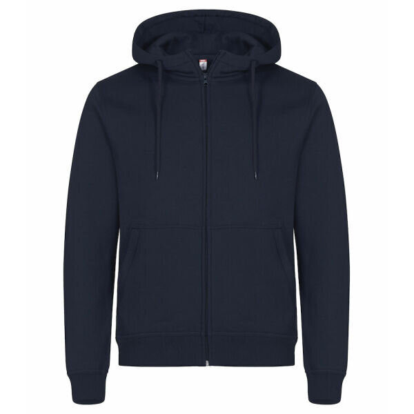 Clique hooded vest Miami donker marine XS