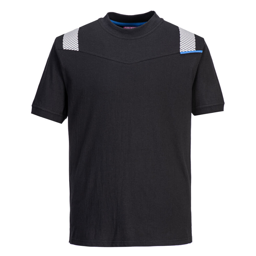 PortWest t-shirt FR712-WX3 zwart S