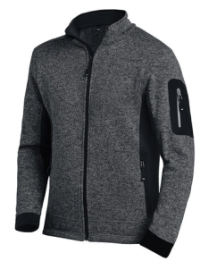 Fhb vest christoph antraciet/zwart S