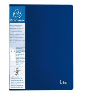 Exacompta Up Line Showalbum 40 Tassen Blauw