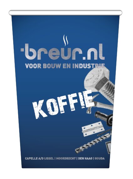Drinkbekers karton breur      180ml
