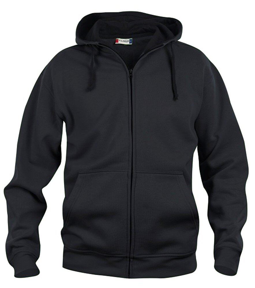 Clique hooded vest zwart XS