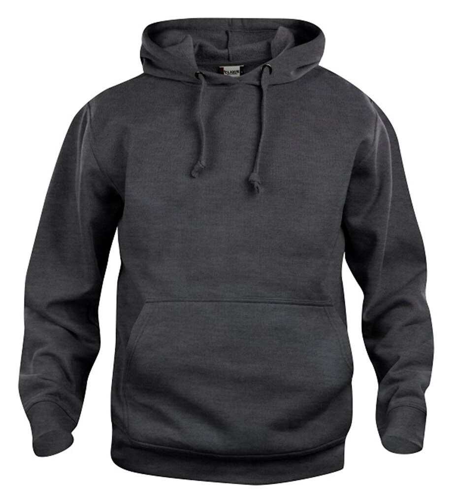 Clique hooded sweater antraciet XS