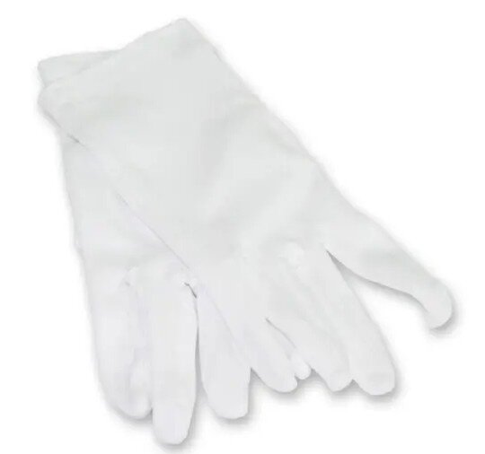 Handschoen Witte Interlock M9
