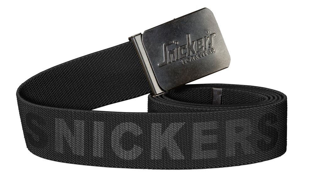 Snickers riem 9025 zwart   one size