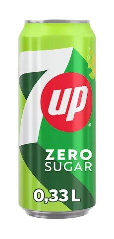 Seven Up free blik 33cl (24)