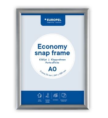 Europel  kliklijst economy A0 zilver