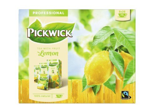 Pickwick Thee Fair Trade lemon 25x1.5gr