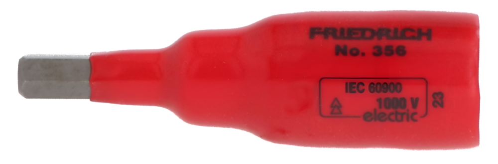 Friedrich 1/2" Inbusdop 356 1000V 70mm 5mm