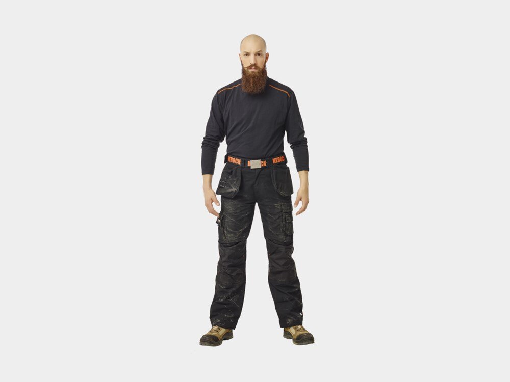 Herock broek dagan zwart 48