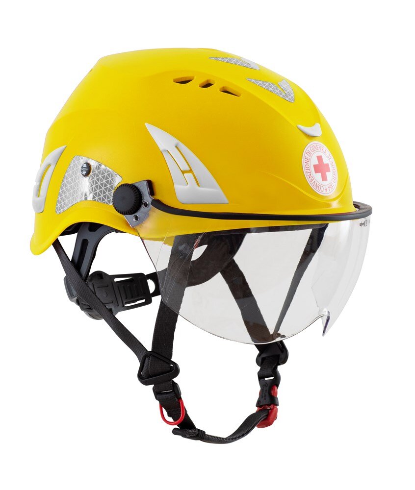 KASK veiligheidshelm hp visour geel