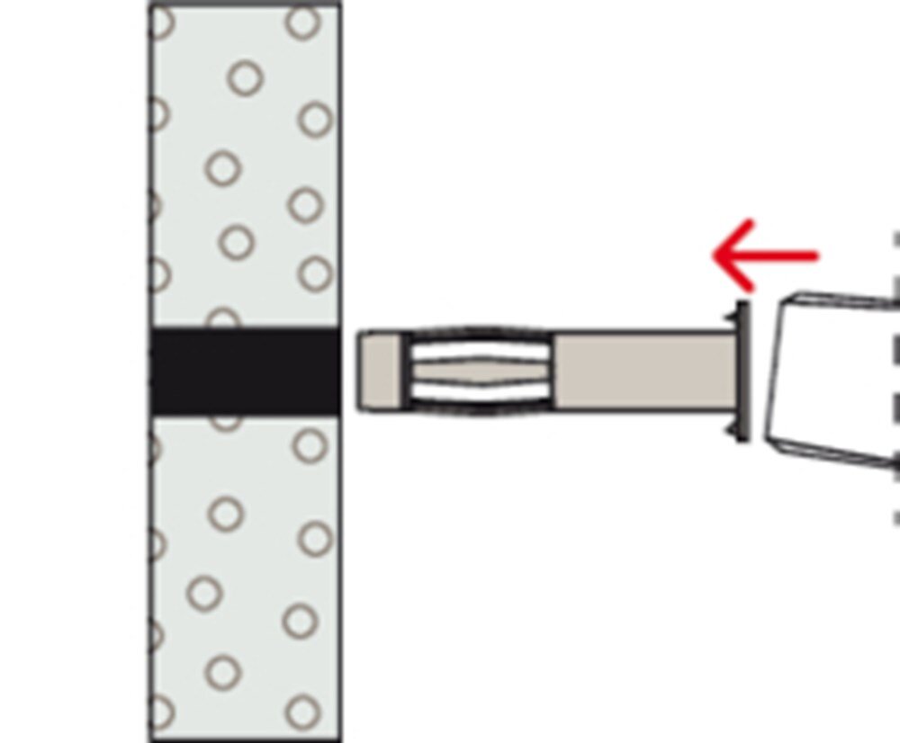 Fischer hollewandplug    hm 8x54 ss
