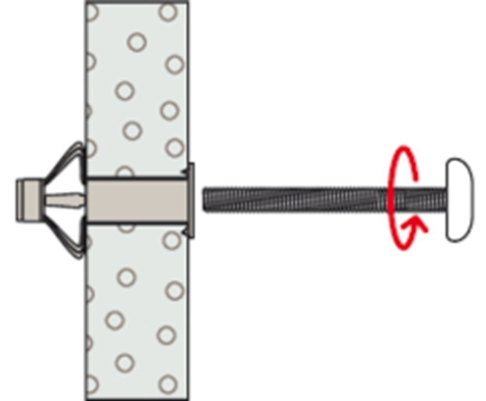 Fischer hollewandplug    hm 8x54 ss