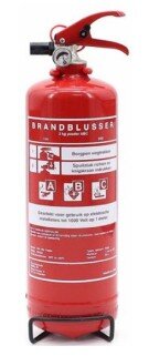 Blusdesign brandblusser 2 kg ABC
