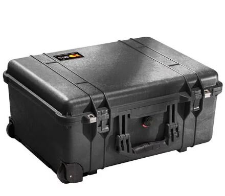 Peli 1560 Koffer Zwart - leeg