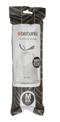 Brabantia afvalzak M (10st) 60ltr 69x79cm