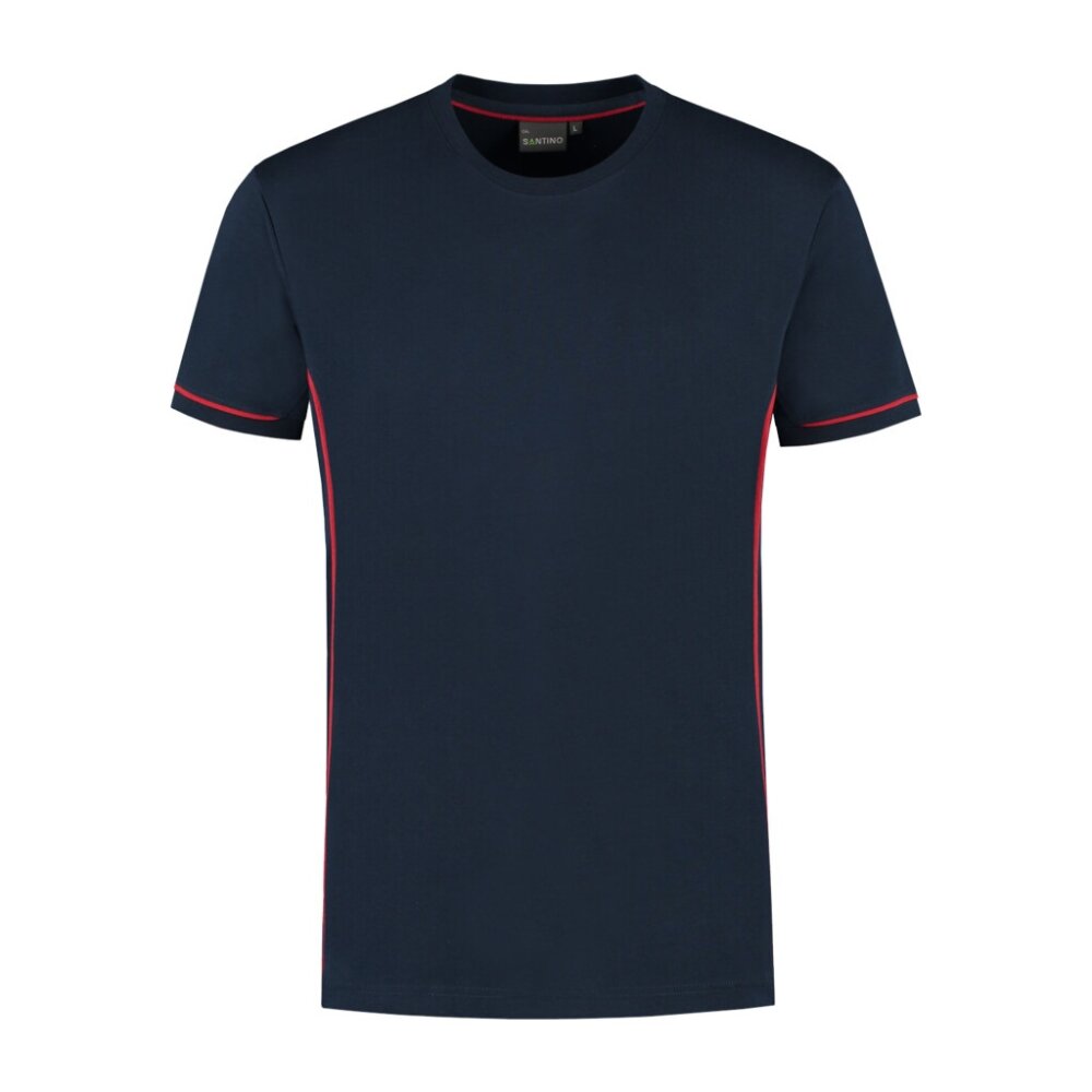 Santino t-shirt Cal marine/rood S
