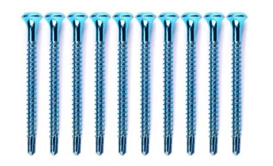 ETCB trekschroef blauw 4.2mm 10 stuks