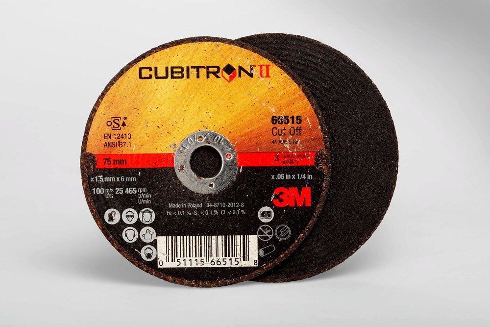 3M Doorslijpschijf, 86412, T41, 125 mmx1,6mm