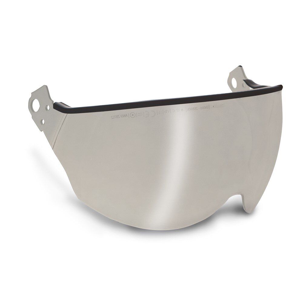 KASK half gelaats vizier zilver spiegelend