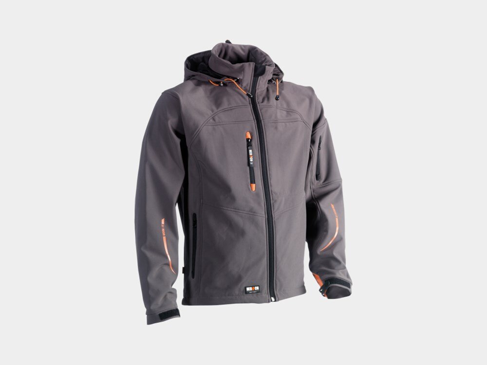 Herock softshell poseidon grijs XL